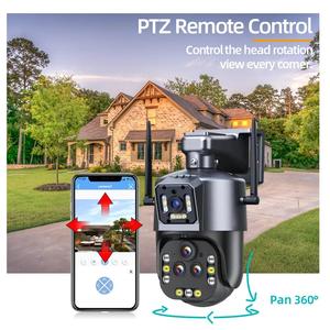 กล้อง CCTV วิดีโอระบบรักษาความปลอดภัย4เลนส์20X ซูมได้16MP 20X ซูมได้8K - Product Image 6