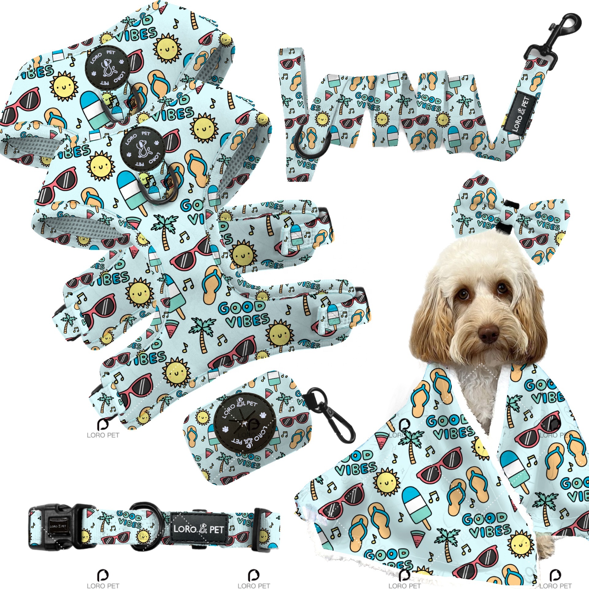 arnés reversible para perro
