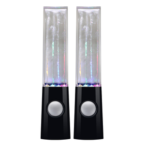 Sistema de altavoces con Bluetooth, torre de luz de agua de baile, 3,5 MM, función de gota de agua para Smartphone, Notebook, portátil y Escritorio