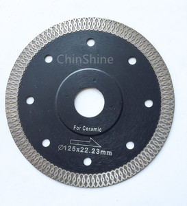 Chinshine thiêu kết lưỡi cưa kim cương liên tục cá striate kim cương cắt đĩa cho dekton gạch sứ - Product Image 4