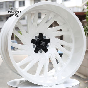 XINGTU鍛造トラックホイール,シエラシルバラード2500 3500ポリッシュ24x14 26x14 26x16 28x16 28x14 8x170 8x180条件新品 - Product Image 4