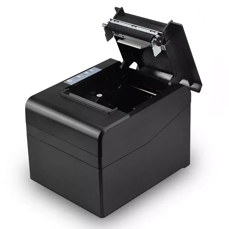 Luckydoor-Impresora térmica de recibos, impresora de etiquetas de envío de 80mm, rápida USB, LAN, BT, Android IOS, 80mm, 3 pulgadas