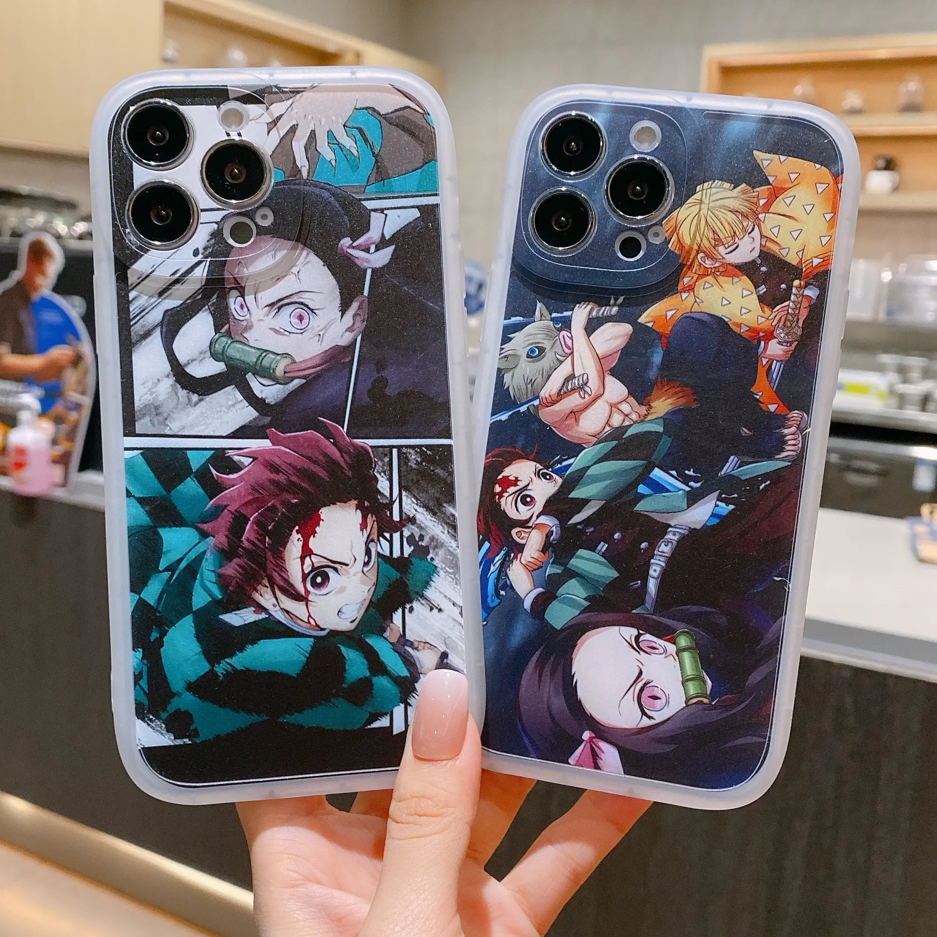 Stock spot atacado bonito peças anime personagens Luffy soft TPU telefone caso para diferentes modelos de telefones