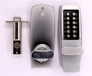 Su geçirmez anahtarsız tuş takımı şifre mekanik kombinasyon giriş kapı kilidi Bluetooth hafıza kartı çinko alaşım Push Button kilit 700 - Product Image 2