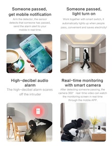 Saikiot Tuya Smart WIFI Infrarrojo PIR Detector de movimiento Alarma DE SEGURIDAD Soporte Alexa Google Home Security PIR Sensor de movimiento Alarma - Product Image 6