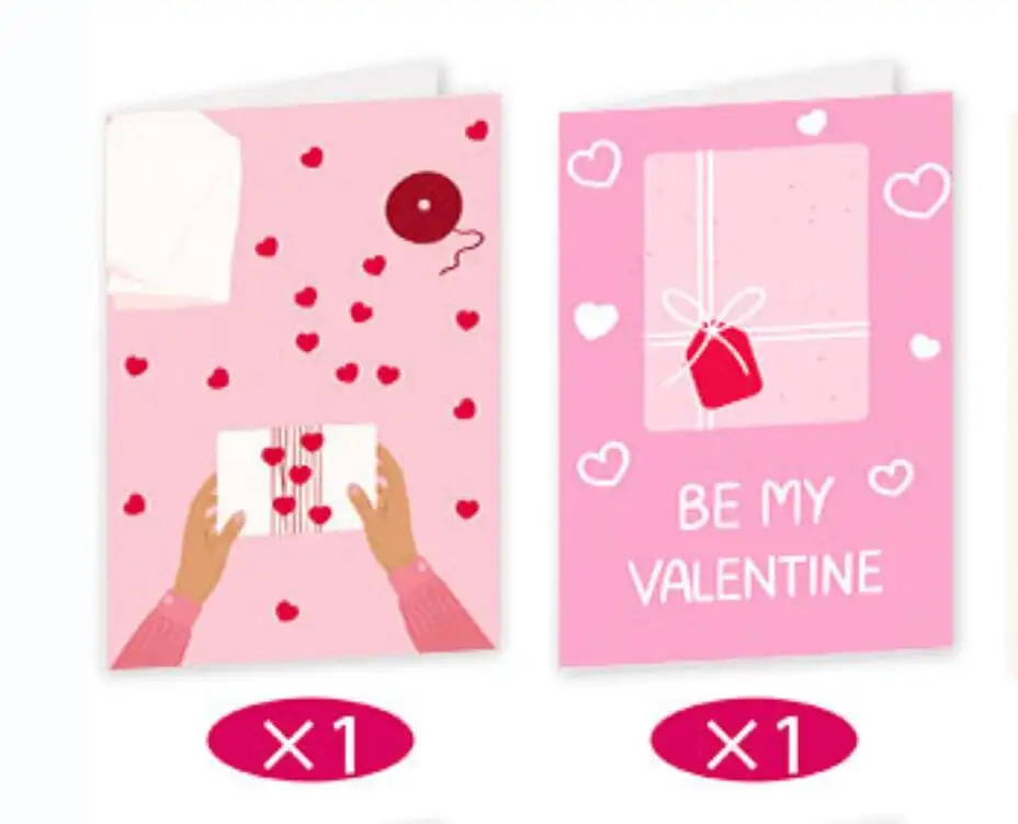 Carta regalo e carta di San Valentino