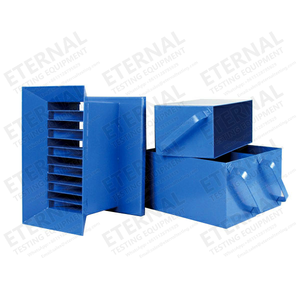 Muestreador experimental de procesamiento de minerales Divisor de muestra de suelo Riffle Box Splitter Gravel Riffle (Divisores de muestra) - Product Image 2