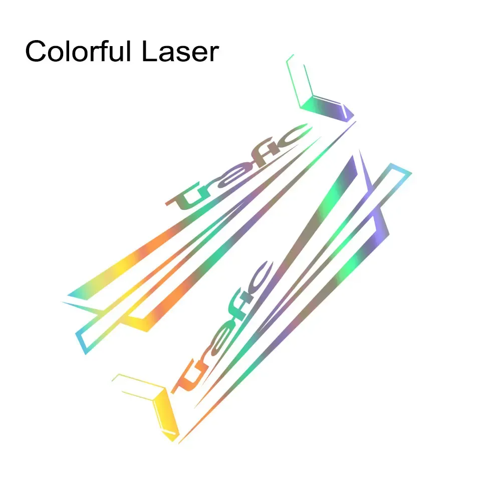 Laser coloré