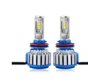 2PCS T1 רכב פנס H7 H4 <span class=keywords><strong>LED</strong></span> H8/H11 HB3/9005 HB4/9006 <span class=keywords><strong>H1</strong></span> H3 9012 h13 9004 9007 70W 8000lm אוטומטי הנורה פנס 6000K אור