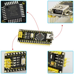 Modulo scheda Nano con microcontrollore 328P e Chip CH340 Nano V3.0 per Arduino Atmega 328p - Product Image 4