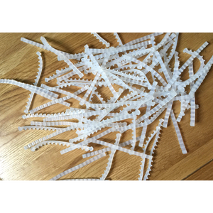 170mm đầu lớn ban nhạc cao su Cáp Tie dây dải Nylon thẻ khai thác Dải khí nén, tối đa kích thước cáp áp dụng 3.2mm (0.12in) - Product Image 1