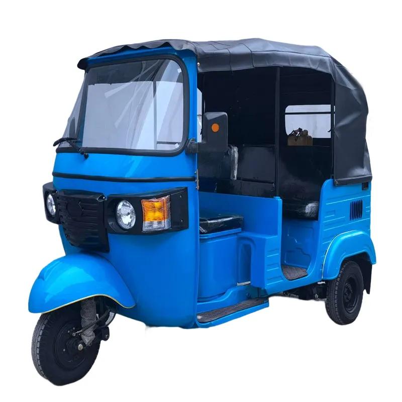 Bajaj 택시 모터 세발자전거 3 바퀴 가솔린 여객 Trike 150CC 오토바이