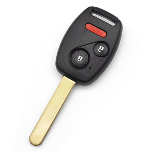 3ボタンカーキーID46チップリモートコントロールキーFSK433.92MhzフォブH-ondaP-ilot 2005-2008 CWTWB1U545用 - Product Image 1