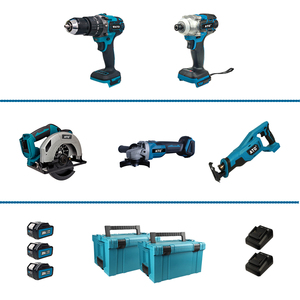 ATO5ピースコンボ電動工具セットブラシレスドリル & レシプロソー衝撃ドライバーアングルグラインダー21vコンボキットセット - Product Image 4