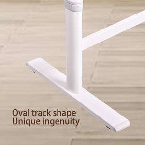 Manivela de mano fija Mesa ergonómica Altura ajustable Escritorio de oficina Manual Sit Stand Escritorio de ordenador de pie para el hogar - Product Image 2