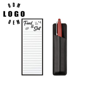 Customizable Magnetism Note Pad to Do Lists <strong>Writing</strong> Pad Magnetic With Pen Holder Refrigerator Magnet Line Message Note - Product Image 1