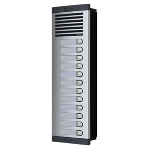 Kits de sistema de entrada de audio por intercomunicación OEM/ODM para edificios de apartamentos múltiples con 12 teléfonos interiores, 1 panel exterior y 1 transformador - Product Image 4