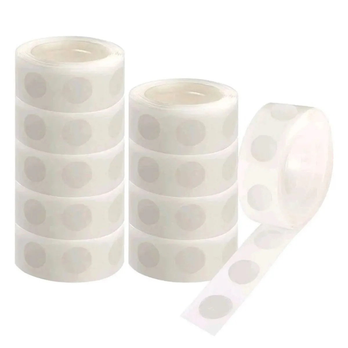 100 pezzi/rotoli punto punto palloncino colla nastro adesivo rimovibile 5 rotoli adesivi a doppia faccia per la decorazione di nozze
