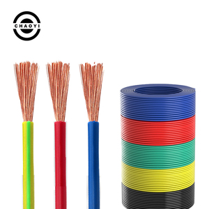 CHAOYI ücretsiz örnek elektrik kablosu 0.5/0.75/1.0MM RV RVB RVV RVVS kablo 300/500v LED aydınlatma için telli çıplak bakır tel - Product Image 5