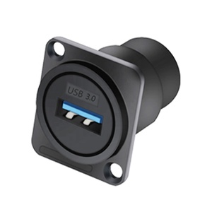 Conector de chasis tipo D RJ45 DIN VGA USB 6,35 MM 3,5 MM RJ11 RCA BNC Tipo-C LC Conector de fibra óptica - Product Image 4