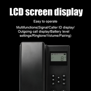 433Mhz Walkie Talkie Wireless Telephone <strong>Intercom</strong> <strong>System</strong> Audio <strong>Intercom</strong> Desktop Phone for Two-way Voice - Product Image 3