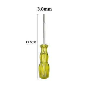 Gamebit 3.8mm 4.5mm Screwdriver Security <strong>Bit</strong> Set Replacement for Sega Master Genesis 32X NES SNES N64 SFC Nintendo 64 Wii - Product Image 3