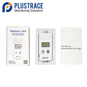 PLUSTRACE MTH Registrador de datos de temperatura y humedad portátil de uso múltiple para medicina.