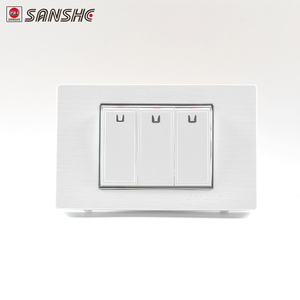 Sanshe 120 fonksiyon parçası 16A 3 gang 2 yollu elektrik ışık anahtarı - Product Image 4