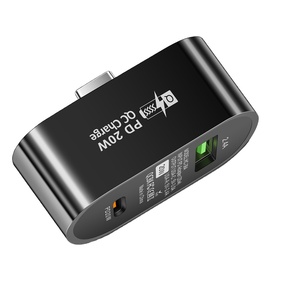 2023 New Arrival Multifunctional <strong>Usb</strong> C PD <strong>2</strong> in <strong>1</strong> Hub PD 20W <strong>USB</strong> QC3.0 Fast Charging and Data Transfer PD Hub Adapter - Product Image 1