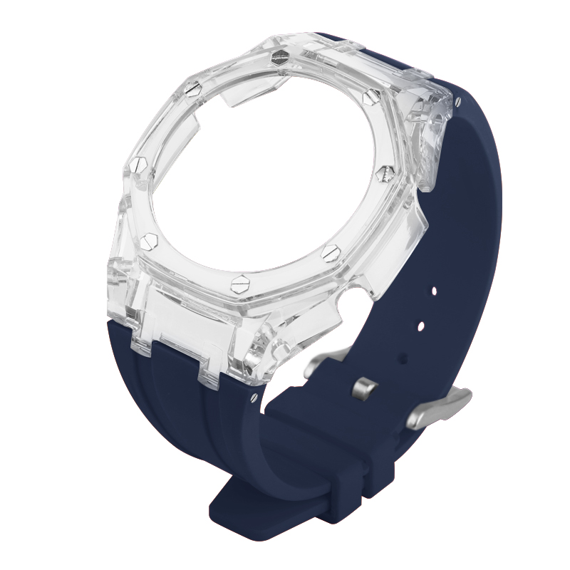 Ensemble bleu foncé