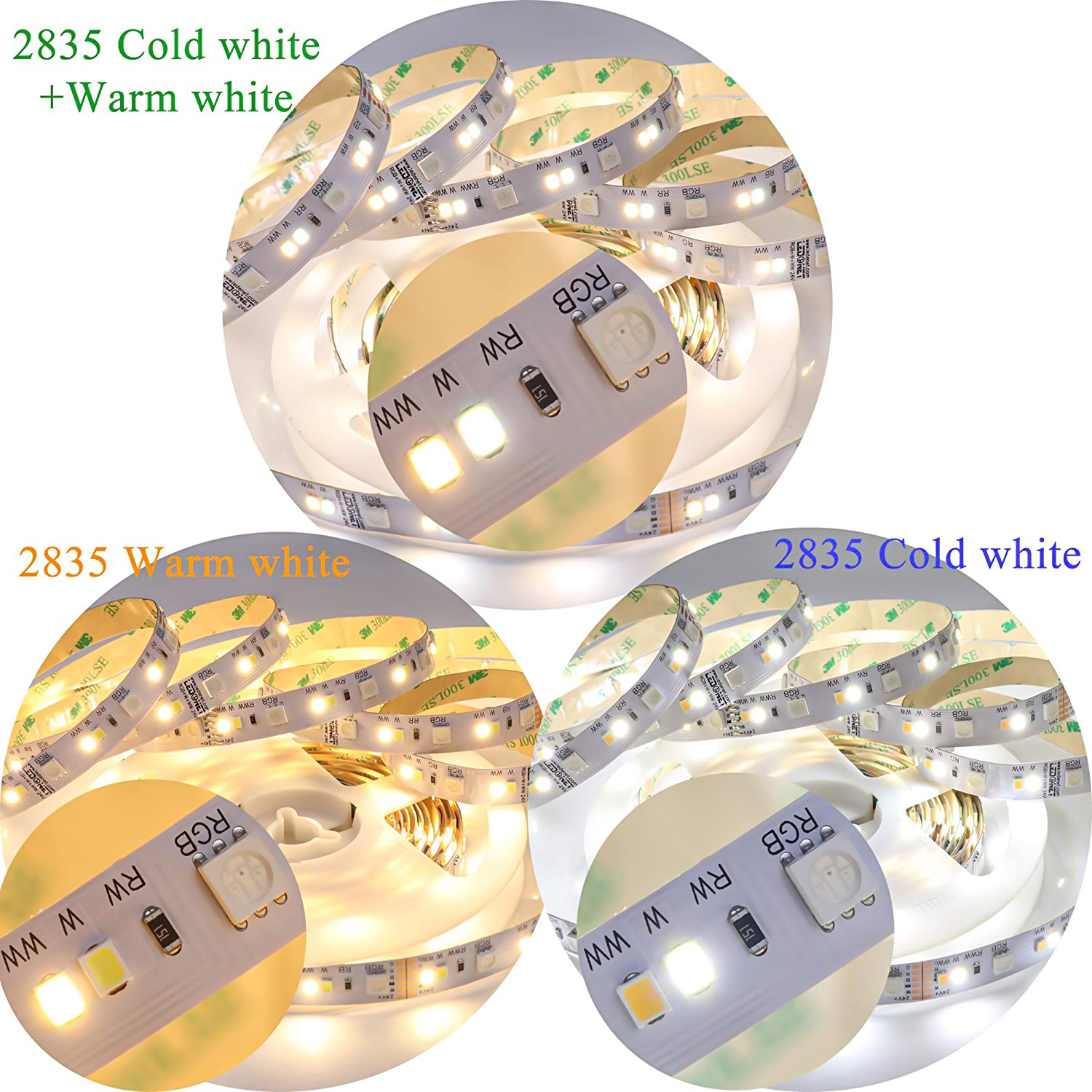 Dimmable Double Couleur