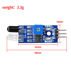 CA-023 IR-Infrarot-Hindernis vermeidung sensor modul für einen intelligenten Auto roboter - Product Image 3