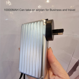 Super Fast Charging 10000mAh Four-in-<strong>One</strong> Power Bank Dual-Mode Travel <strong>Charger</strong> with Built-in Wall Plug - Product Image 2