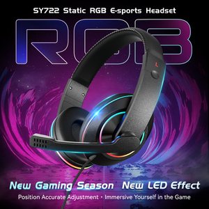 Sy722 Có Dây Tai Nghe USB Với Mic Cho PC Máy Tính Xách Tay Học Tập Trực Tuyến Trung Tâm Cuộc Gọi Văn Phòng Làm Việc Chơi Game Hifi Âm Thanh Thoải Mái Trọng Lượng Nhẹ - Product Image 4