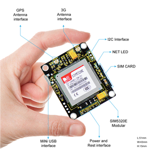 Keyestudio SIM5320E 3G Module GSM GPRS Module for <strong>Arduino</strong> for Microbit - Product Image 4