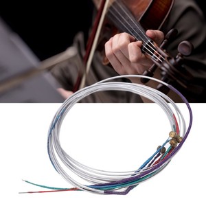Set di corde Viola 4 pezzi di ricambio 4/4 corda Viola in metallo accessori per strumenti musicali - Product Image 6