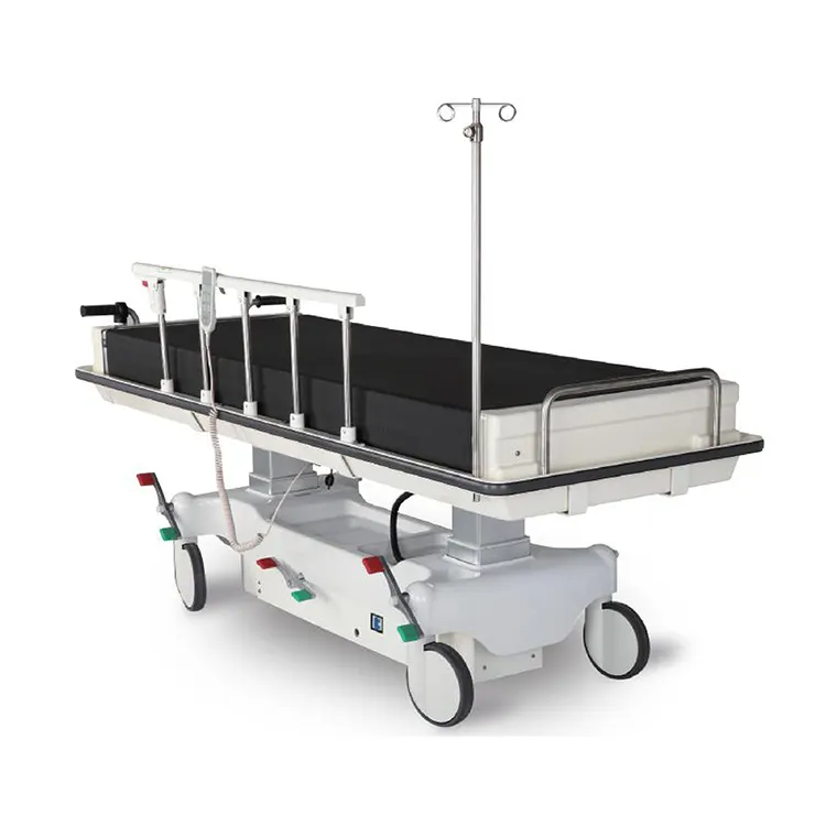 Camilla eléctrica de transferencia para pacientes, cama móvil, nuevo modelo de Hospital