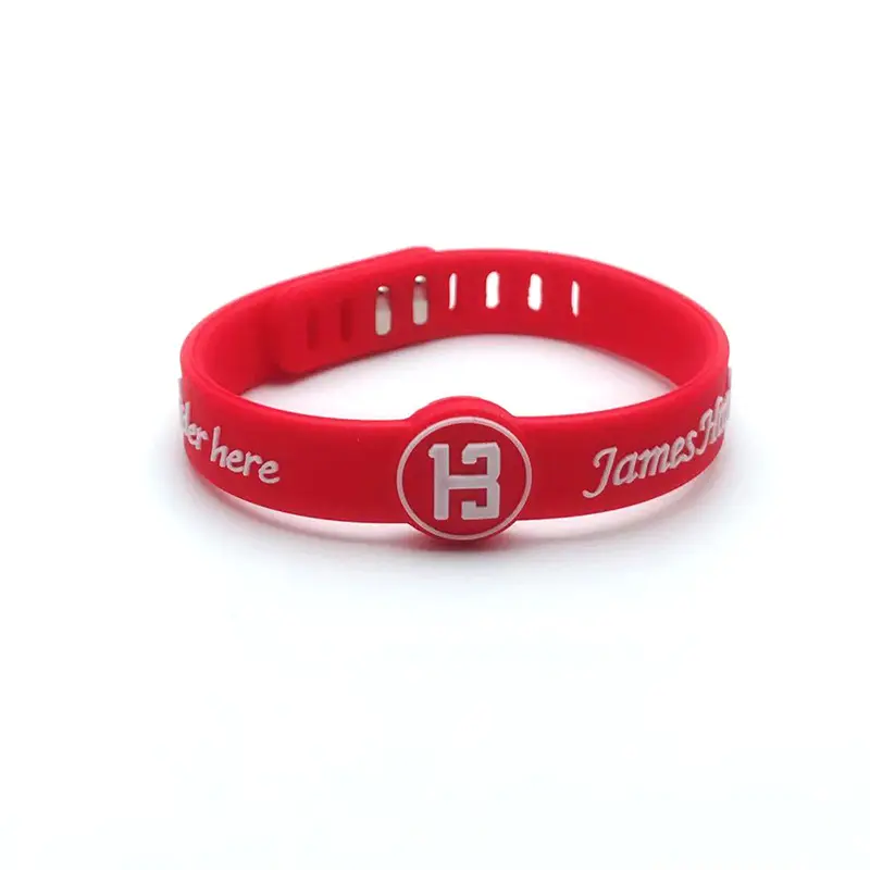 Bracelet en Silicone personnalisé, bon marché, vente en gros