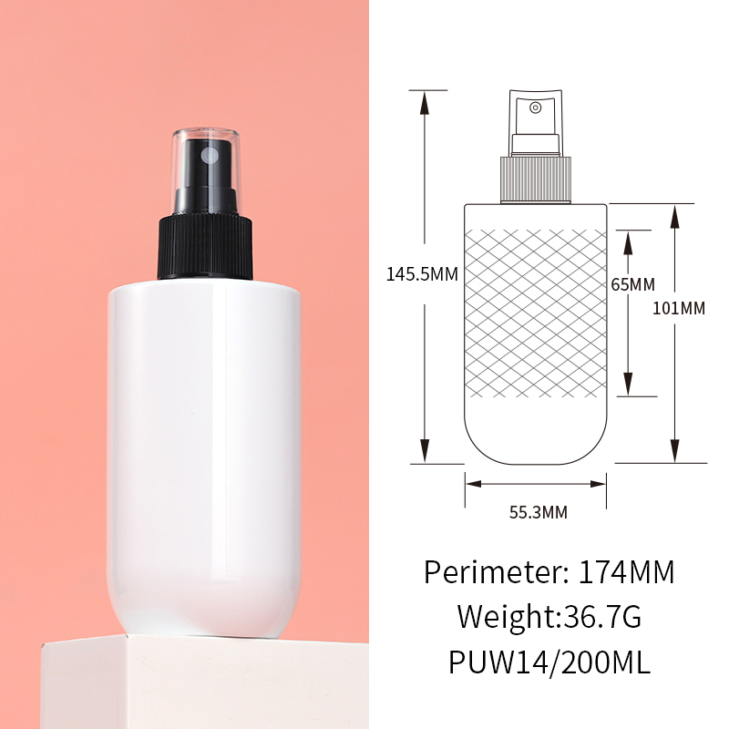White spray bottle