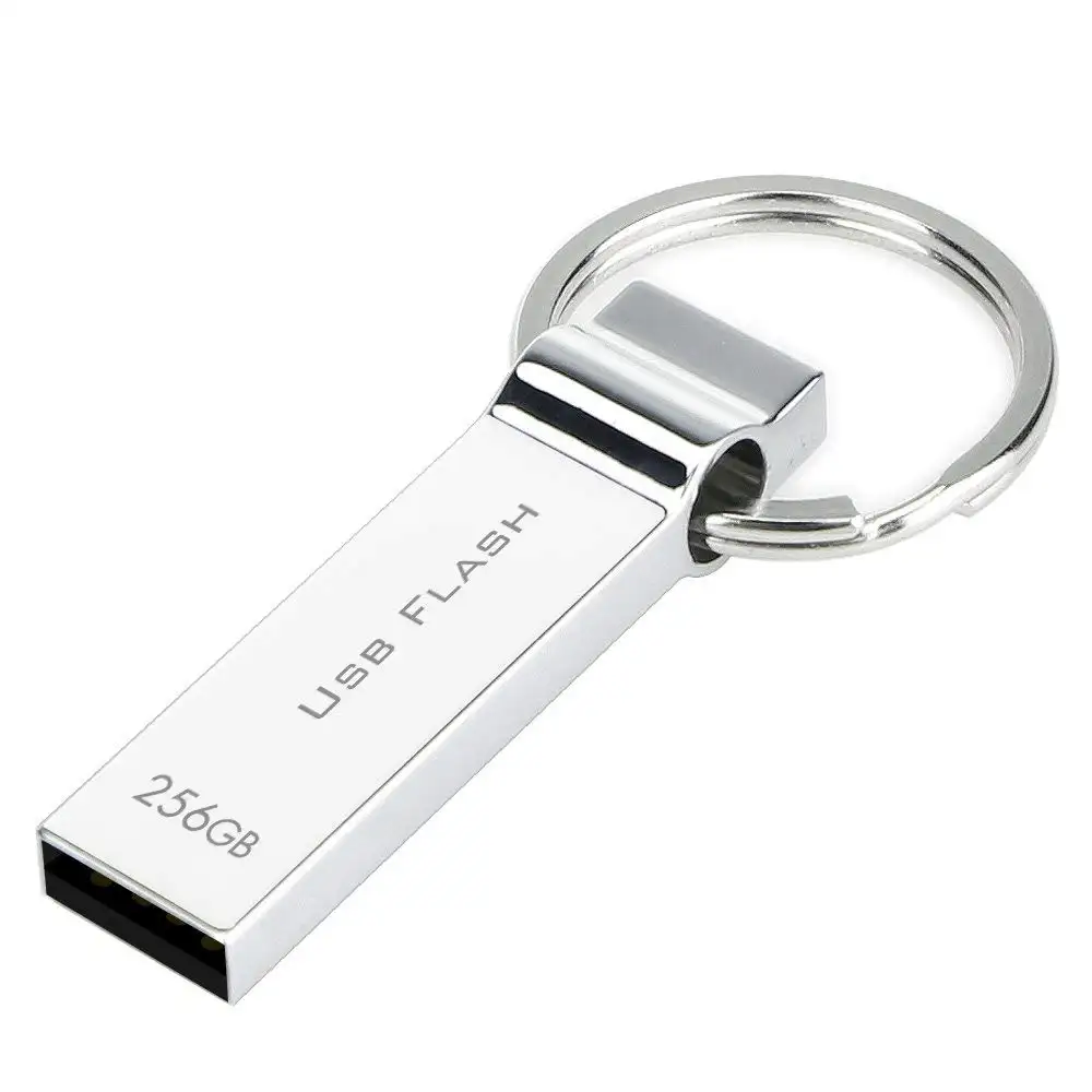 Mini unidad Flash USB de Metal Real, memoria USB 2,0, 4GB, 8GB, 16GB, 32GB