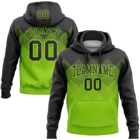 Black and Neon Green 01