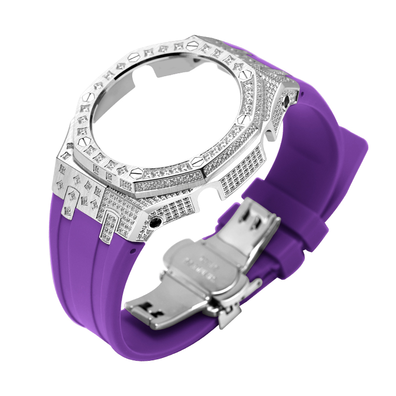 silver-purple