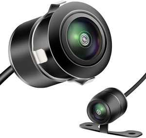 Cámara de respaldo de señal analógica CCD HD CVBS, cámara de visión lateral frontal trasera inversa de montaje empotrado Universal para coches, camionetas, SUV, RV, furgonetas - Product Image 1
