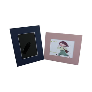 批发定制6x8和8x 10英寸带站立支架的Matboard纸相框 - Product Image 1
