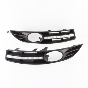 VW Volkswagen Passat için B6 2005 - 2011 araba ışık DRL LED sis lambası gündüz farları sarı dönüş sinyal - Product Image 1