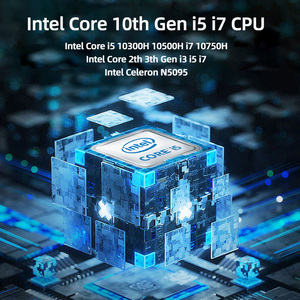 21.5 23.8インチAIOPC Intel Core i3 i5 i7 N5095 Office School Win10 Linux Ubuntu WIFIオールインワンデスクトップコンピューター (カメラ付き) - Product Image 2