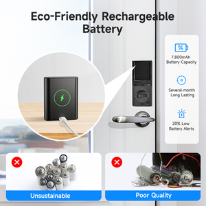 Arpha SP300 <strong>Remote</strong> Unlock PIN Code Keypad Digital Anti-hijacking WiFi Connection Waterproof Palm Vein Smart Door <strong>Lock</strong> for Home - Product Image 5