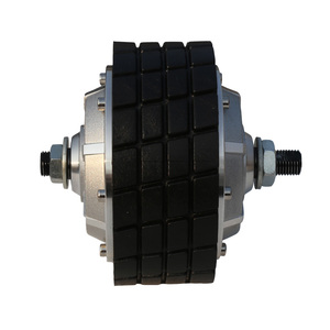Low Speed High Torque 4.5inch 150kg Load 24V 300RPM 1024PPR <strong>Encoder</strong> Electric Scooter DC Hub Servo Wheel Motor for Delivery Robot - Product Image 4