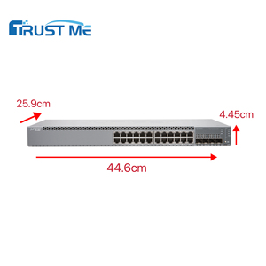 רשתות ערער חדשות EX2300-24T חומת אש הארגון 55 w ac 95 mpps תיל מהירות 1000 mbps lan קצב נתונים qos פונקציות מניות!