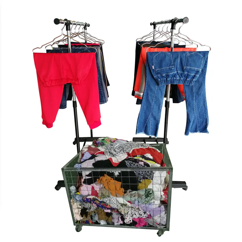 Pantalones vaqueros para niños, ropa de calidad Premium de los países en desarrollo, venta por peso